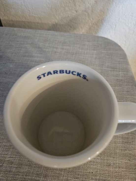 Starbucks Coffee 2007 Baseball Mug | 5" Tall Coffee Mug | 16 Oz | Navy Blue - Picture 6 of 7